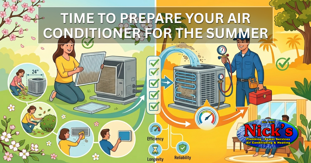 Spring Has Sprung: Time to Prepare Your Air Conditioner for the Summer