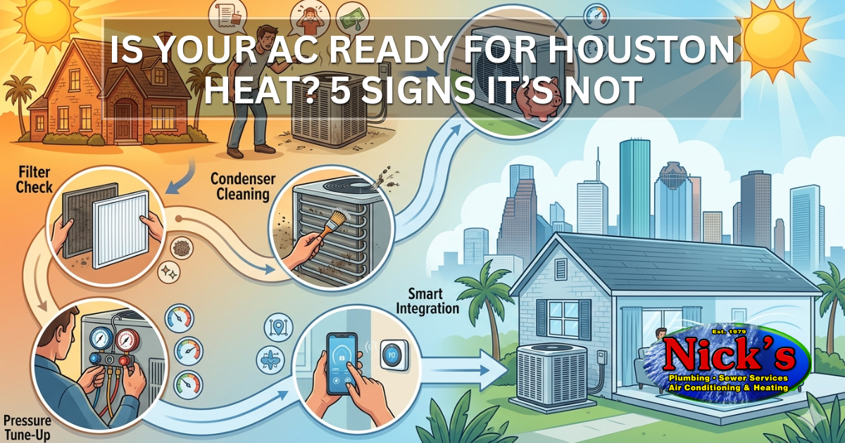 Is Your AC Ready for Houston Heat? 5 Signs It’s Not
