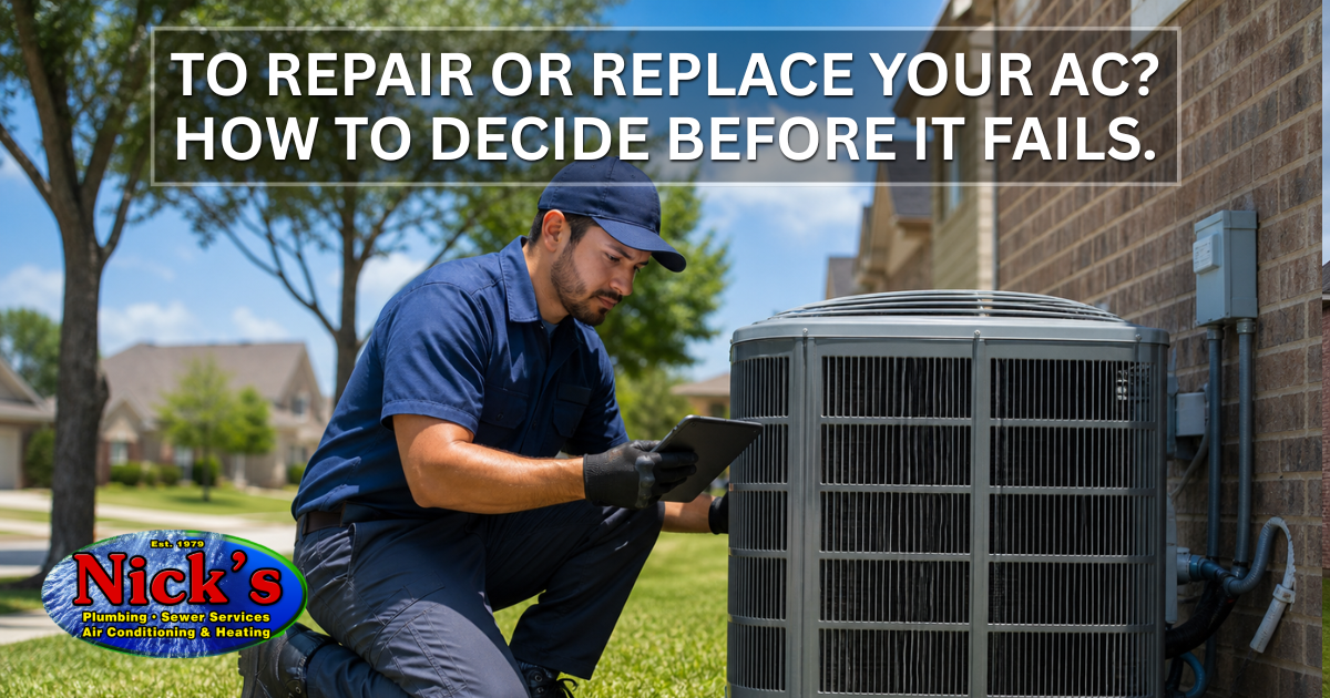 To Repair or Replace Your AC? How to Decide Before It Fails in Houston TX