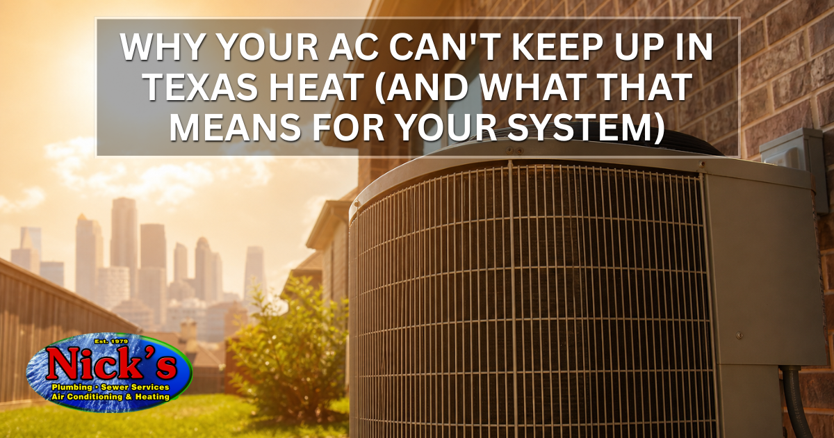 Why Your AC Can't Keep Up in Texas Heat (And What That Means for Your System)