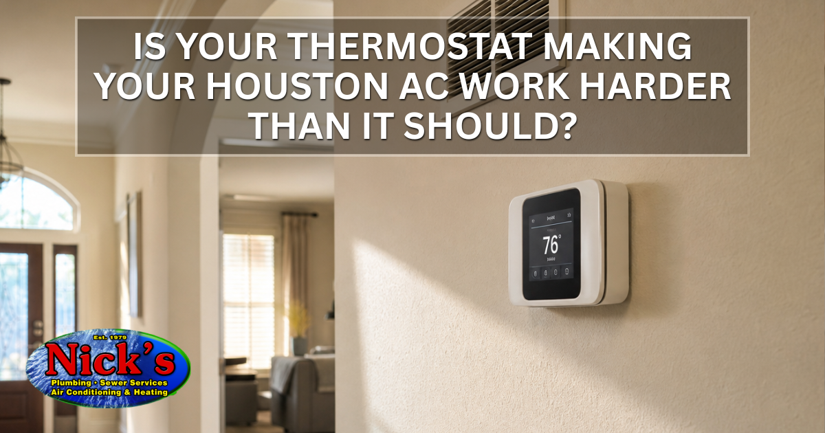 Is Your Thermostat Making Your Houston AC Work Harder Than It Should?