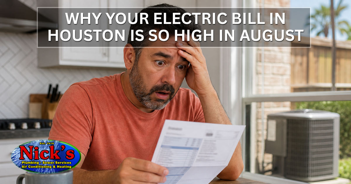 Why Your Electric Bill in Houston TX Is So High in August
