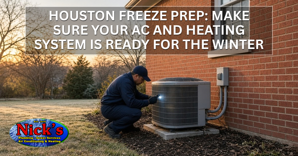 Houston Freeze Prep: Make Sure Your AC and Heating System Is Ready for the Winter